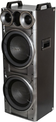 Минисистема Supra SMB-2150 черный 200Вт FM USB BT SD (в комплекте: активн.+пассив.колонки)