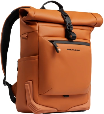Рюкзак Piquadro Corner 2.0 CA6291C2OW/CU роллтоп оранжевый полиуретан/полиэстер