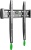Кронштейн для телевизора Onkron FM5 черный 35"-65" макс.57кг настенный фиксированный