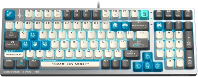 Клавиатура A4Tech S98 Pixels механическая серый/бежевый USB for gamer LED (S98) кабель 1.8м