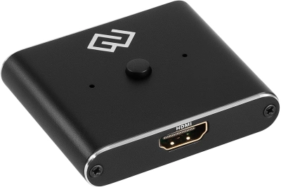 Переключатель аудио-видео Digma HDMI (f)/HDMI (f)/HDMI (f) черный (D-HSW-V2.0X2)