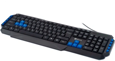 Клавиатура Оклик 750G FROST WAR черный/черный USB Multimedia for gamer (337452) кабель 1.8м