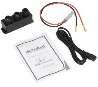 Источник бесперебойного питания Импульс ФОРА 10000 10000Вт 10000ВА черный