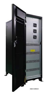 Источник бесперебойного питания Powercom VGD-II-10K33 10000Вт 10000ВА черный без батареи