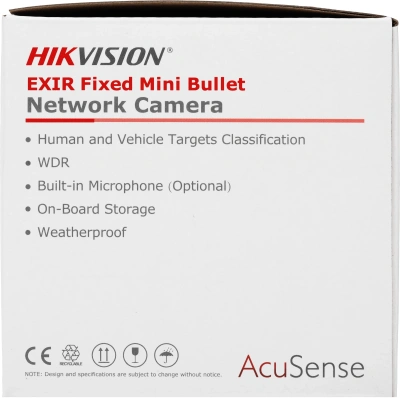 Камера видеонаблюдения IP Hikvision DS-2CD2023G2-IU(2.8mm)(D) 2.8-2.8мм цв. корп.:белый