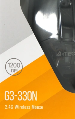 Мышь A4Tech G3-330N черный оптическая 1200dpi беспров. USB 3but