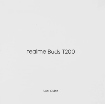 Гарнитура внутриканальные Realme Buds T200 фиолетовый беспроводные bluetooth в ушной раковине (6941764462083)