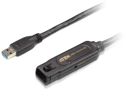Кабель-удлинитель Aten UE3310-AT-G USB A (m) USB A(f) 10м черный