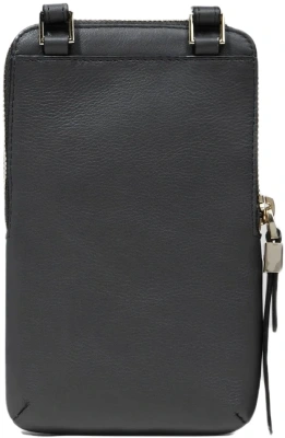 Сумка для телефона Piquadro Circle AC6835W92R/N черная натур.кожа
