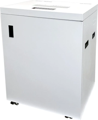 Шредер Office Kit S1650 3,9х35 белый (секр.P-4) фрагменты 35лист. 165лтр. скрепки скобы пл.карты CD