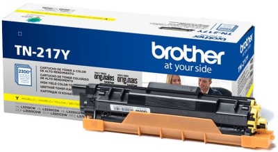 Картридж лазерный Brother TN217Y желтый (2300стр.) для Brother HL3230/DCP3550/MFC3770