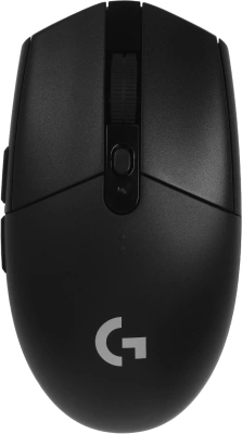 Мышь Logitech G304 Lightspeed черный оптическая 12000dpi беспров. USB 5but (910-005286)