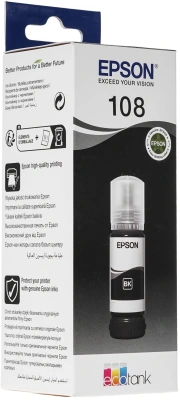 Чернила Epson 108 C13T09C14A черный 70мл для Epson L8050/L18050