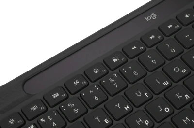 Клавиатура Logitech K980 графитовый беспроводная BT slim (920-013768)