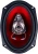 Колонки автомобильные Kicx SP 693 200Вт 92дБ 4Ом 16x23см (6x9дюйм) (ком.:2кол.) коаксиальные трехполосные