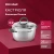 Кастрюля Rondell Flamme RDS-024 3.2л. d=20см (с крышкой) стальной