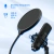 Микрофон проводной Оклик SM-700G 2.5м черный