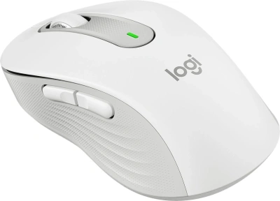 Мышь Logitech M650 белый/серый оптическая 4000dpi беспров. BT/Radio USB 4but (910-006392)