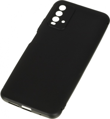 Чехол (клип-кейс) BoraSCO для Xiaomi Redmi 9t Silicone Case черный (39914)