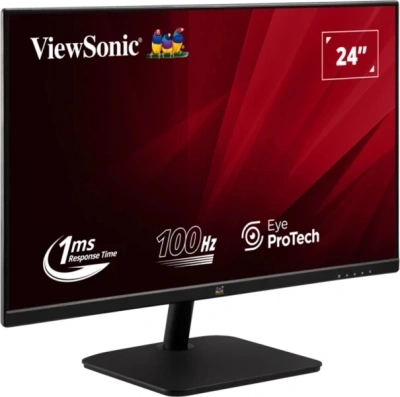 Монитор ViewSonic 24" VA2432-H-2 черный IPS LED 16:9 HDMI матовая 250cd 178гр/178гр 1920x1080 100Hz VGA FHD 2.7кг