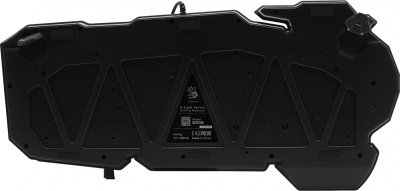 Клавиатура A4Tech B318 черный USB Multimedia for gamer LED (подставка для запястий) кабель 1.8м