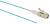Пигтейл Panduit NetKey NKFPX1BN1NNM001 1x50/125 OM3 LC 1м LSZH аквамарин