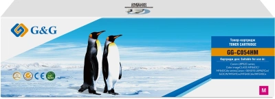 Картридж лазерный G&G GG-C054HM пурпурный (2300стр.) для Canon LBP621/623 MF641/643/645