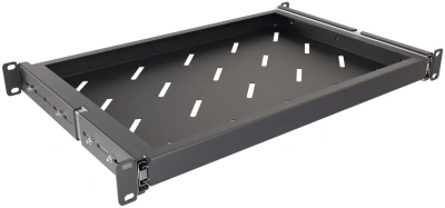 Полка выдвижная NTSS NTSS-MSKB-FS-600-BL 1U нагр.:20кг. 19" 300мм черный