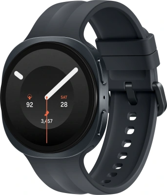Смарт-часы Samsung Galaxy Watch 9 LTE Watch 9 40мм 1.3" Super AMOLED корп.серый рем.серый разм.брасл.:130-190мм (SM-L345FZKACAU)