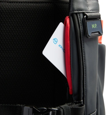 Рюкзак мужской Piquadro Urban CA7164UB00/GRN серый/черный натур.кожа
