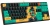 Клавиатура A4Tech AT87 Renegade черный/зеленый USB for gamer LED (AT87) кабель 1.8м