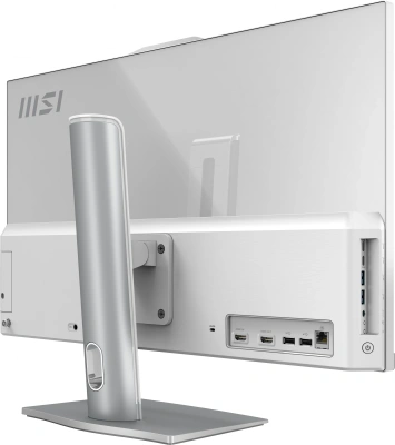 Моноблок MSI Modern AM272P 1M-678XRU 27" Full HD Core 7 150U (1.8) 16Gb SSD512Gb Graphics без ОС GbitEth WiFi BT 120W клавиатура мышь Cam белый 1920x1080