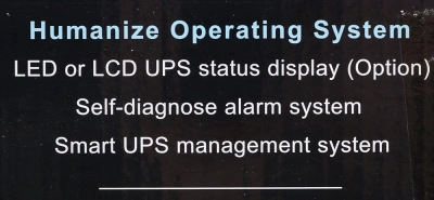 Источник бесперебойного питания Powercom Raptor RPT-2000AP LCD 1200Вт 2000ВА черный