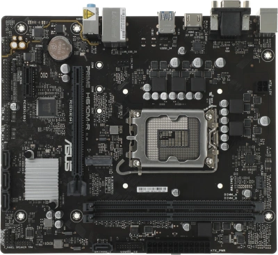 Материнская плата Asus PRIME H610M-R-SI Soc-1700 Intel H610 2xDDR5 mATX AC`97 8ch(7.1) GbLAN+VGA+HDMI+DP White Box
