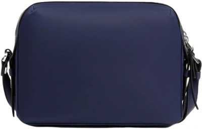 Сумка женская Piquadro Lyra BD4870W92T/BLU темно-синяя нейлон/натур.кожа