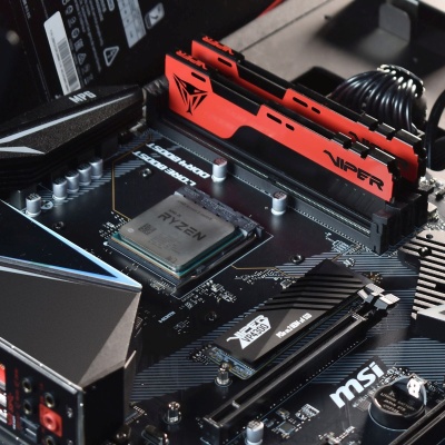 Память DDR4 2x32GB 3200MHz Patriot PVE2464G320C8K Viper Elite II RTL Gaming PC4-25600 CL18 DIMM UDIMM 288-pin 1.35В kit с радиатором Ret