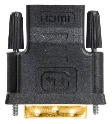 Переходник Buro HDMI (f) DVI-D (m) (HDMI-19FDVID-M_ADPT) черный