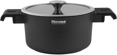 Кастрюля Rondell Modern RDA-1726 2.6л. d=20см (с крышкой) черный