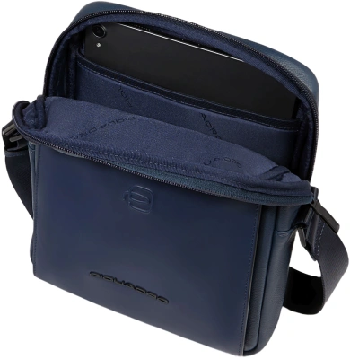 Сумка мужская Piquadro Ael CA6917S142/BLU синяя натур.кожа