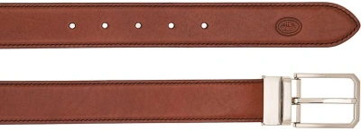 Ремень мужской The Bridge Brunelleschi 03450401/6V-110х3.5см коричневый/черный натур.кожа