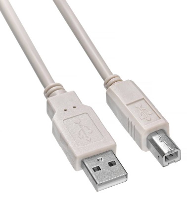 Кабель Buro USB A(m) USB B(m) 1.8м (USB2.0-AM/BM) серый