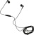 Гарнитура вкладыши Sennheiser CX 80S 1.2м черный проводные в ушной раковине (508896)