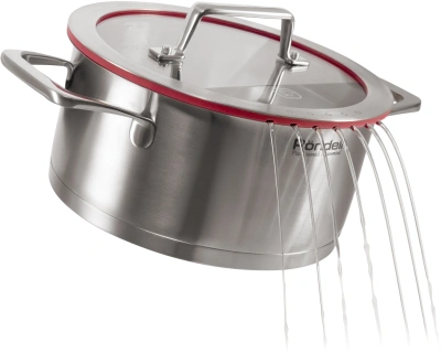 Кастрюля Rondell Verter RDS-2029 2.6л. d=20см (с крышкой) стальной
