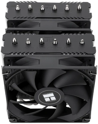 Устройство охлаждения(кулер) Thermalright Peerless Assassin 120 SE Soc-AM5/AM4/1200/1700/1851 черный 4-pin 25.6dB Al+Cu 730gr Ret (PA120-SE)