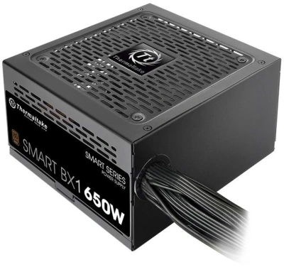 Блок питания Thermaltake ATX 650W Smart BX1 SE 80+ bronze (20+4pin) APFC 120mm fan color LED 6xSATA RTL