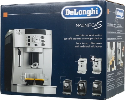 Кофемашина Delonghi Magnifica S ECAM22.110.SB 1450Вт серебристый