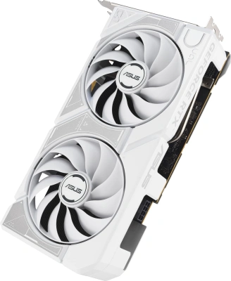 Видеокарта Asus PCI-E 5.0 DUAL-RTX5060-O8G-WHITE NVIDIA GeForce RTX 5060 8Gb 128bit GDDR7 2535/28000 HDMIx1 DPx3 HDCP Ret