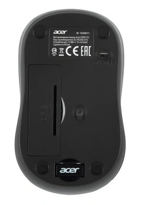 Мышь Acer OMR133 черный оптическая 1000dpi беспров. USB для ноутбука 3but (ZL.MCEEE.01G)