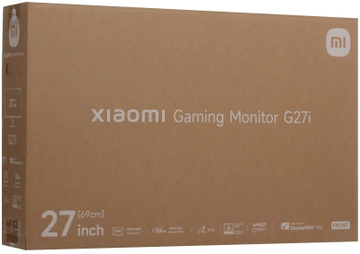 Монитор Xiaomi 27" G27i 2026 черный IPS LED 16:9 HDMI матовая 1000:1 400cd 178гр/178гр 1920x1080 200Hz FreeSync Premium DP FHD 3.9кг