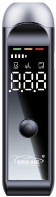 Алкотестер Sho-Me ALT-1000 полупроводниковый черный